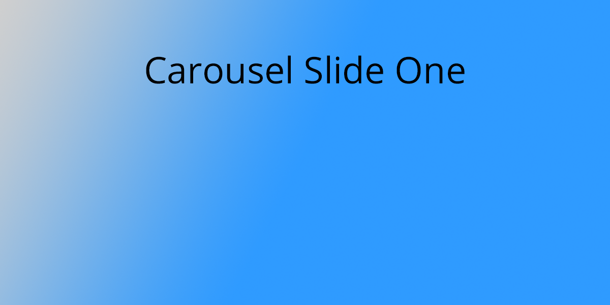 Carousel Slide One